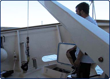 Megayacht Crane Load Testing