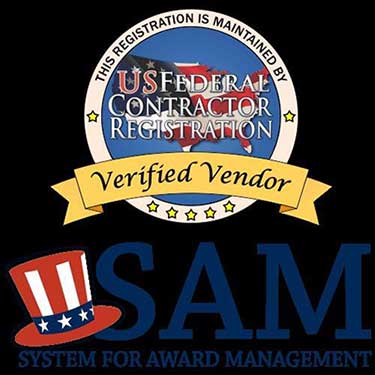 U.S. Federal Contractor
Registration Verified Vendor